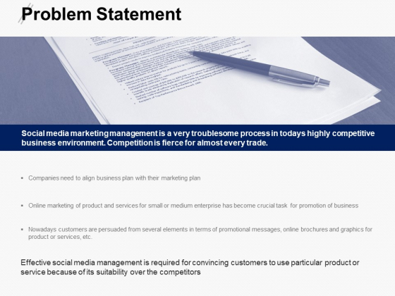 Problem Statement Social Media Ppt PowerPoint Presentation Portfolio Example Problem Statement Social Media Ppt PowerPoint Presentation Portfolio Example