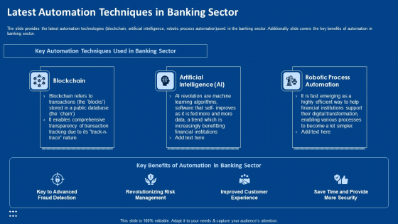 Procedure Advancements Banking Department Latest Automation Techniques In Banking Sector Rules PDF Procedure Advancements Banking Department Latest Automation Techniques In Banking Sector Rules PDF