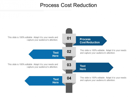 Process Cost Reduction Ppt PowerPoint Presentation File Show Cpb
