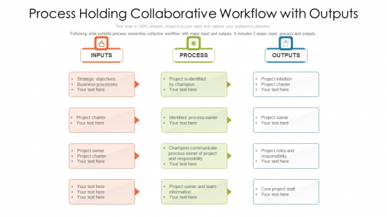 Process Holding Collaborative Workflow With Outputs Ppt PowerPoint Presentation Gallery Graphic Tips PDF Process Holding Collaborative Workflow With Outputs Ppt PowerPoint Presentation Gallery Graphic Tips PDF