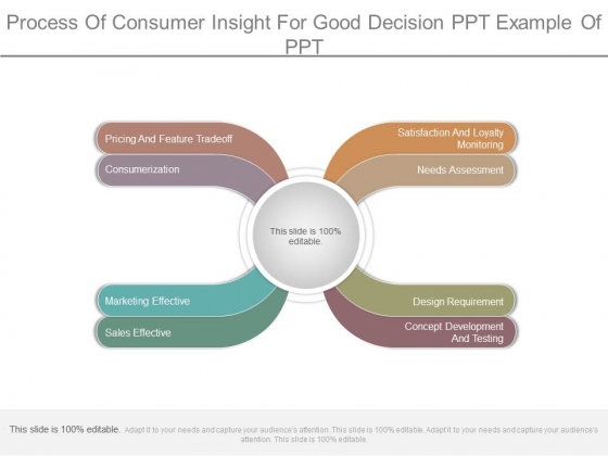 Process Of Consumer Insight For Good Decision Ppt Example Of Ppt