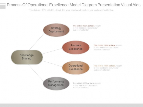 Process Of Operational Excellence Model Diagram Presentation Visual Aids Process Of Operational Excellence Model Diagram Presentation Visual Aids