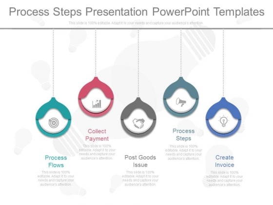 Process Steps Presentation Powerpoint Templates