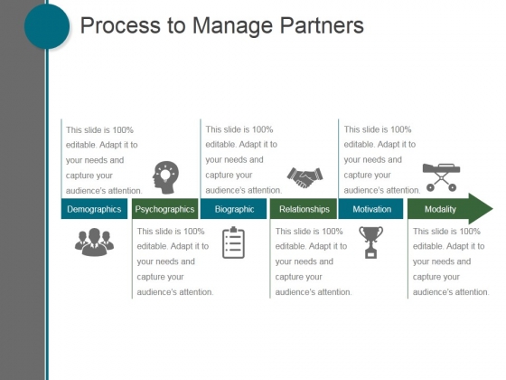 Process To Manage Partners Ppt PowerPoint Presentation Good