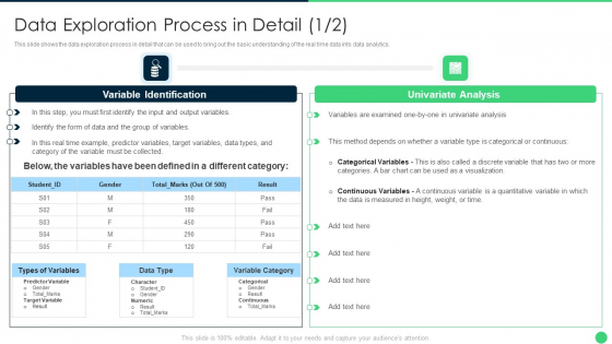 Processing Data Exploration Process In Detail Brochure PDF Processing Data Exploration Process In Detail Brochure PDF