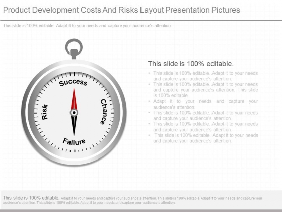 Product Development Costs And Risks Layout Presentation Pictures Product Development Costs And Risks Layout Presentation Pictures