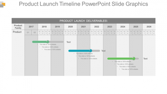 Product Launch Timeline Powerpoint Slide Graphics Product Launch Timeline Powerpoint Slide Graphics