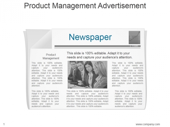 Product Management Advertisement Ppt PowerPoint Presentation Slides Product Management Advertisement Ppt PowerPoint Presentation Slides