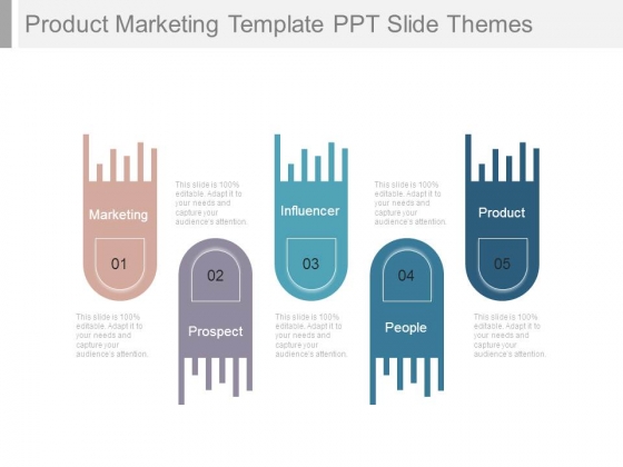 Product Marketing Template Ppt Slide Themes