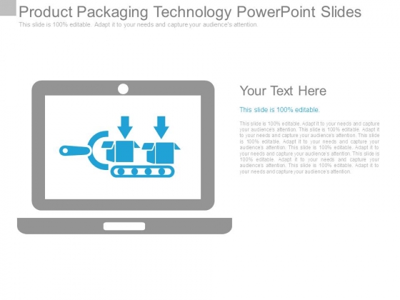 Product Packaging Technology Powerpoint Slides