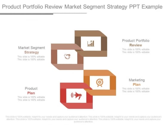 Product Portfolio Review Market Segment Strategy Ppt Example
