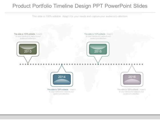 Product Portfolio Timeline Design Ppt Powerpoint Slides Product Portfolio Timeline Design Ppt Powerpoint Slides