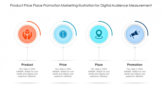 Product Price Place Promotion Marketing Illustration For Digital Audience Measurement Summary PDF Product Price Place Promotion Marketing Illustration For Digital Audience Measurement Summary PDF