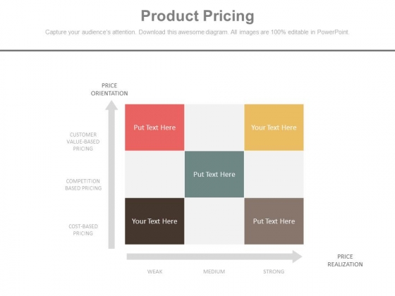 Product Pricing Tabulation Chart Ppt Slides Product Pricing Tabulation Chart Ppt Slides