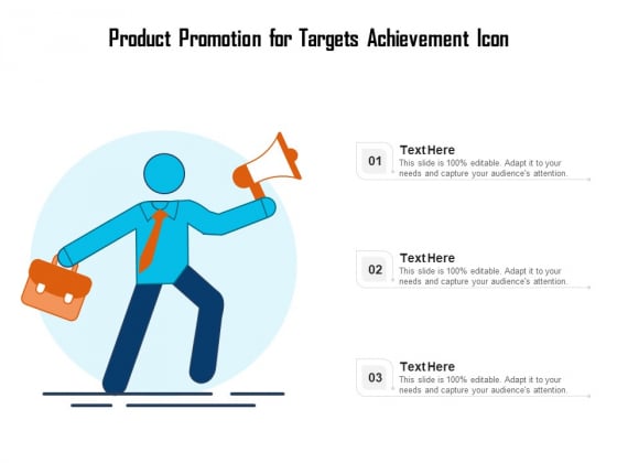 Product Promotion For Targets Achievement Icon Ppt PowerPoint Presentation Summary Template PDF Product Promotion For Targets Achievement Icon Ppt PowerPoint Presentation Summary Template PDF