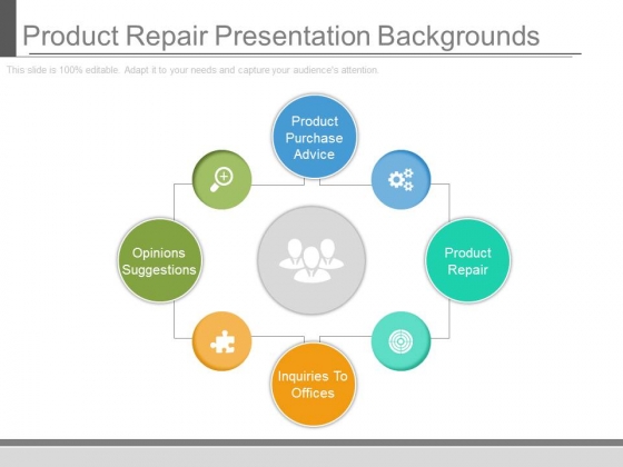 Product Repair Presentation Backgrounds