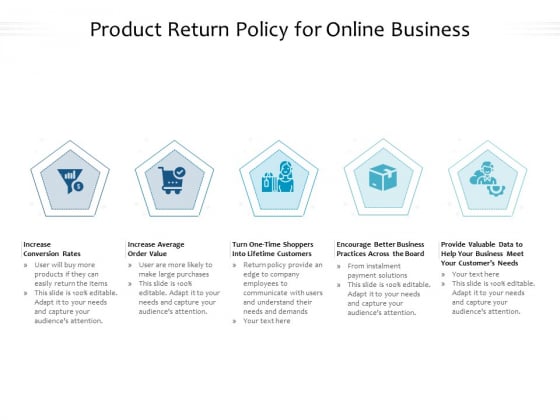 Product Return Policy For Online Business Ppt PowerPoint Presentation Gallery Samples PDF Product Return Policy For Online Business Ppt PowerPoint Presentation Gallery Samples PDF