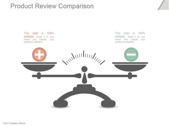 Product Review Comparison Ppt PowerPoint Presentation Inspiration