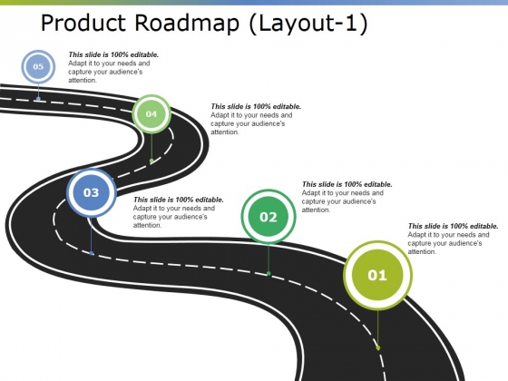 product roadmap template ppt powerpoint presentation slides roadmap template for powerpoint