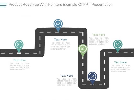Product Roadmap With Pointers Example Of Ppt Presentation Product Roadmap With Pointers Example Of Ppt Presentation
