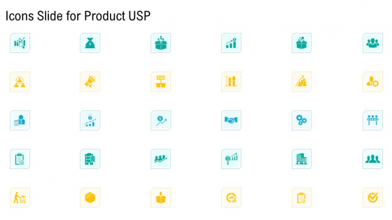 Product USP Icons Slide For Product USP Ppt Portfolio
