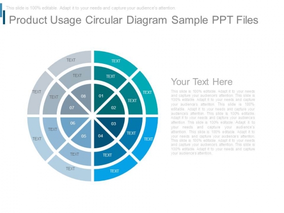 Product Usage Circular Diagram Sample Ppt Files Product Usage Circular Diagram Sample Ppt Files