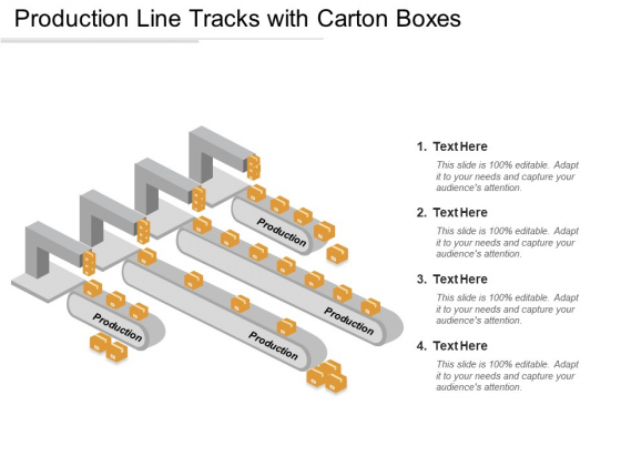 Production Line Tracks With Carton Boxes Ppt PowerPoint Presentation Gallery Show Production Line Tracks With Carton Boxes Ppt PowerPoint Presentation Gallery Show