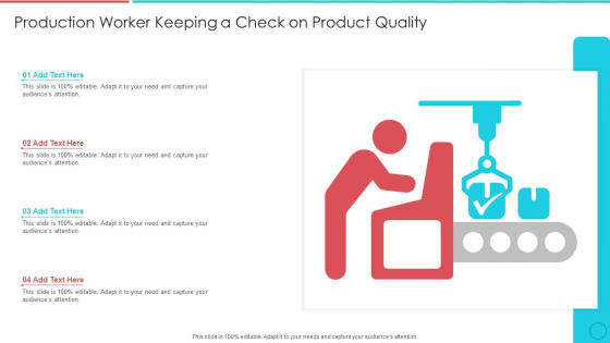 Production Worker Keeping A Check On Product Quality Sample PDF