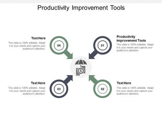 Productivity Improvement Tools Ppt PowerPoint Presentation Summary Inspiration Cpb