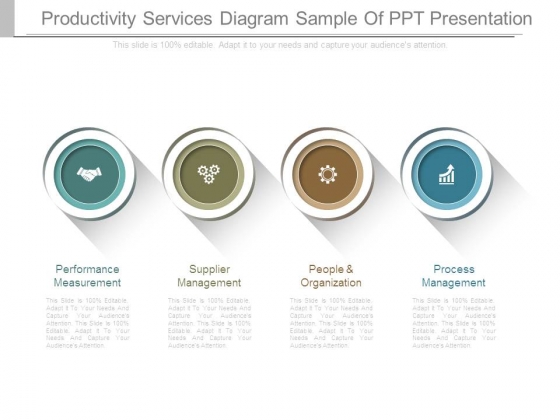Productivity Services Diagram Sample Of Ppt Presentation Productivity Services Diagram Sample Of Ppt Presentation