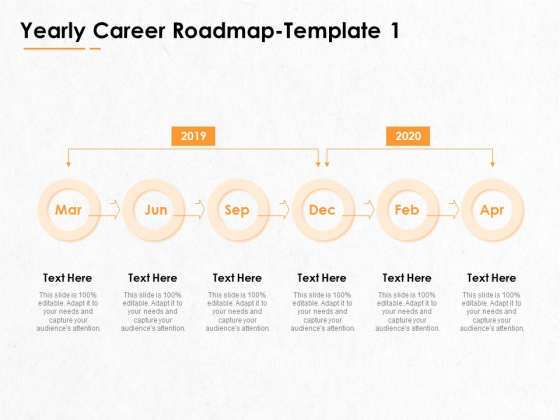 Professional Development And Career Planning Roadmap Yearly Career Roadmap 2019 To 2020 Ppt Summary Inspiration PDF Professional Development And Career Planning Roadmap Yearly Career Roadmap 2019 To 2020 Ppt Summary Inspiration PDF