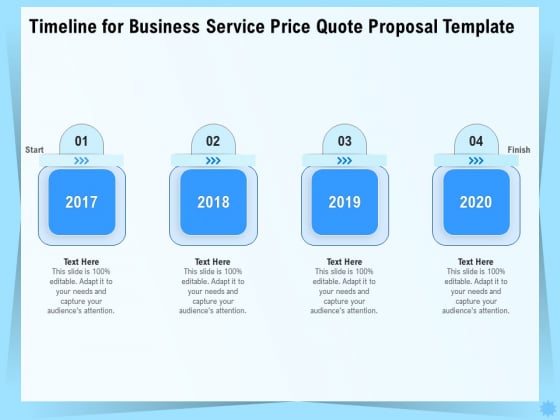 Professional Quotation Estimation Solutions Timeline For Business Service Price Quote Proposal Demonstration PDF Professional Quotation Estimation Solutions Timeline For Business Service Price Quote Proposal Demonstration PDF