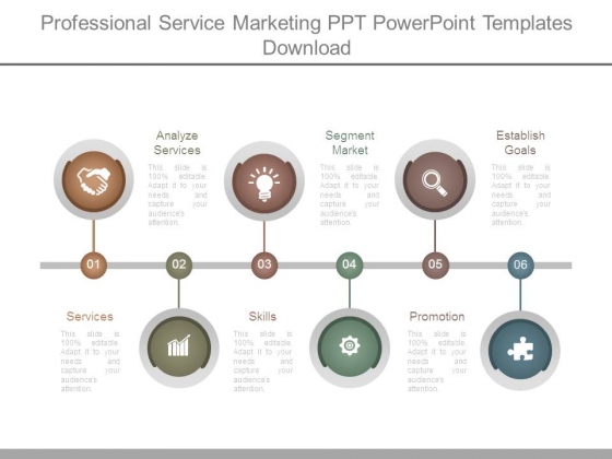 Professional Service Marketing Ppt Powerpoint Templates Download