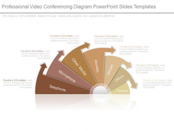 Professional Video Conferencing Diagram Powerpoint Slides Templates Professional Video Conferencing Diagram Powerpoint Slides Templates
