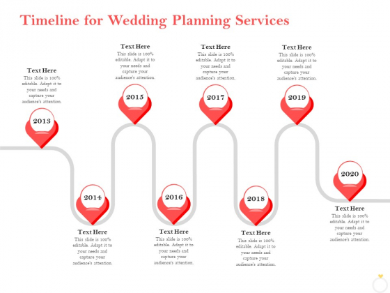Professional Wedding Planner Timeline For Wedding Planning Services Ppt PowerPoint Presentation Gallery Example PDF Professional Wedding Planner Timeline For Wedding Planning Services Ppt PowerPoint Presentation Gallery Example PDF