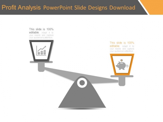 Profit Analysis Powerpoint Slide Designs Download