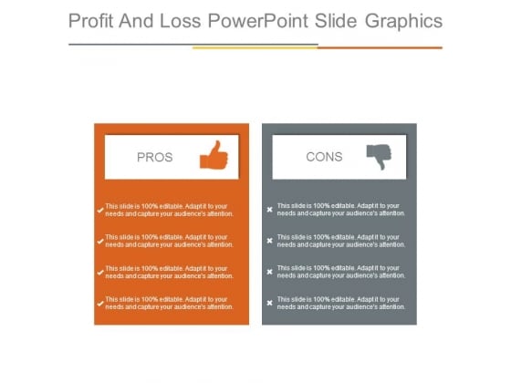 Profit And Loss Powerpoint Slide Graphics Profit And Loss Powerpoint Slide Graphics