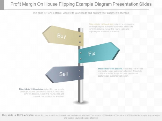 Profit Margin On House Flipping Example Diagram Presentation Slides Profit Margin On House Flipping Example Diagram Presentation Slides