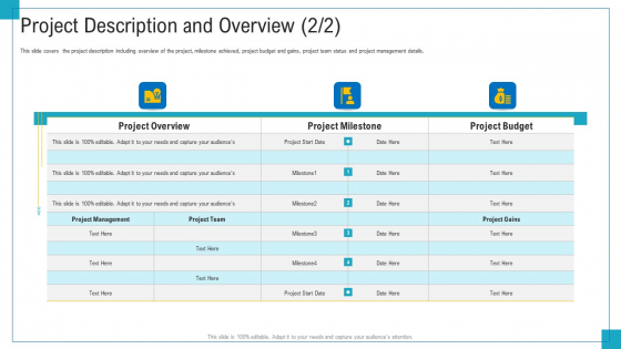 Program And PME Project Description And Overview Team Ppt Show PDF Program And PME Project Description And Overview Team Ppt Show PDF