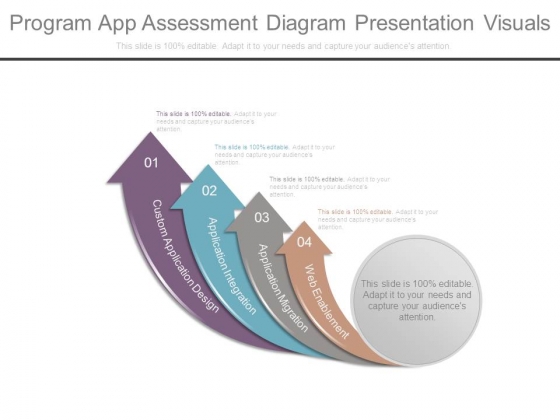 Program App Assessment Diagram Presentation Visuals Program App Assessment Diagram Presentation Visuals