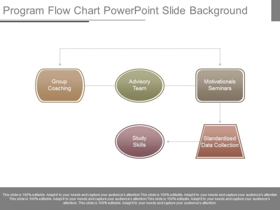 Program Flow Chart Powerpoint Slide Background