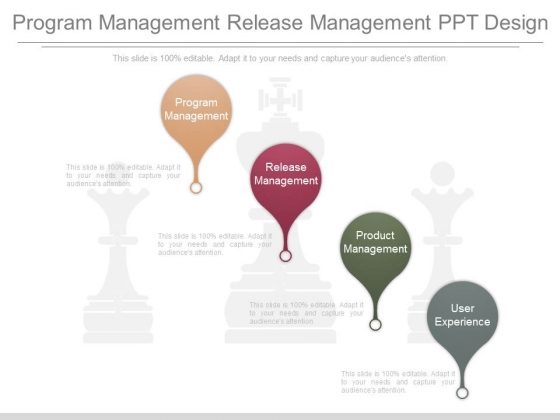 Program Management Release Management Ppt Design
