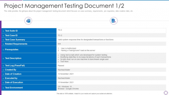 Project Administration Planning Project Management Testing Document Data Ppt PowerPoint Presentation Gallery Show PDF Project Administration Planning Project Management Testing Document Data Ppt PowerPoint Presentation Gallery Show PDF
