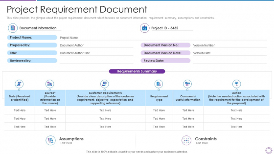 Project Administration Planning Project Requirement Document Ppt PowerPoint Presentation File Elements PDF Project Administration Planning Project Requirement Document Ppt PowerPoint Presentation File Elements PDF