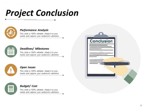 Project Conclusion Ppt PowerPoint Presentation Slides Layouts