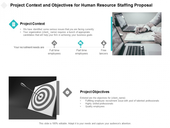 Project Context And Objectives For Human Resource Staffing Proposal Ppt PowerPoint Presentation Designs Download Project Context And Objectives For Human Resource Staffing Proposal Ppt PowerPoint Presentation Designs Download