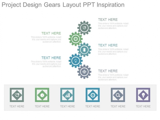 Project Design Gears Layout Ppt Inspiration Project Design Gears Layout Ppt Inspiration