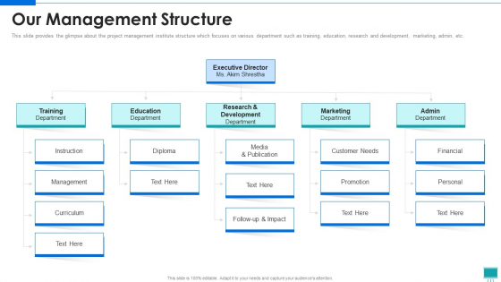 Project Development Expert IT Our Management Structure Ppt PowerPoint Presentation File Skills PDF Project Development Expert IT Our Management Structure Ppt PowerPoint Presentation File Skills PDF
