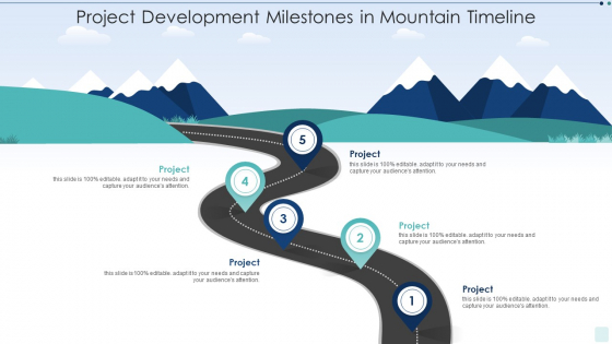 Project Development Milestones In Mountain Timeline Microsoft PDF Project Development Milestones In Mountain Timeline Microsoft PDF