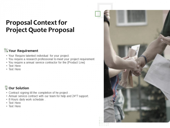 Project Estimate Proposal Context For Project Quote Proposal Ppt Inspiration Smartart PDF Project Estimate Proposal Context For Project Quote Proposal Ppt Inspiration Smartart PDF